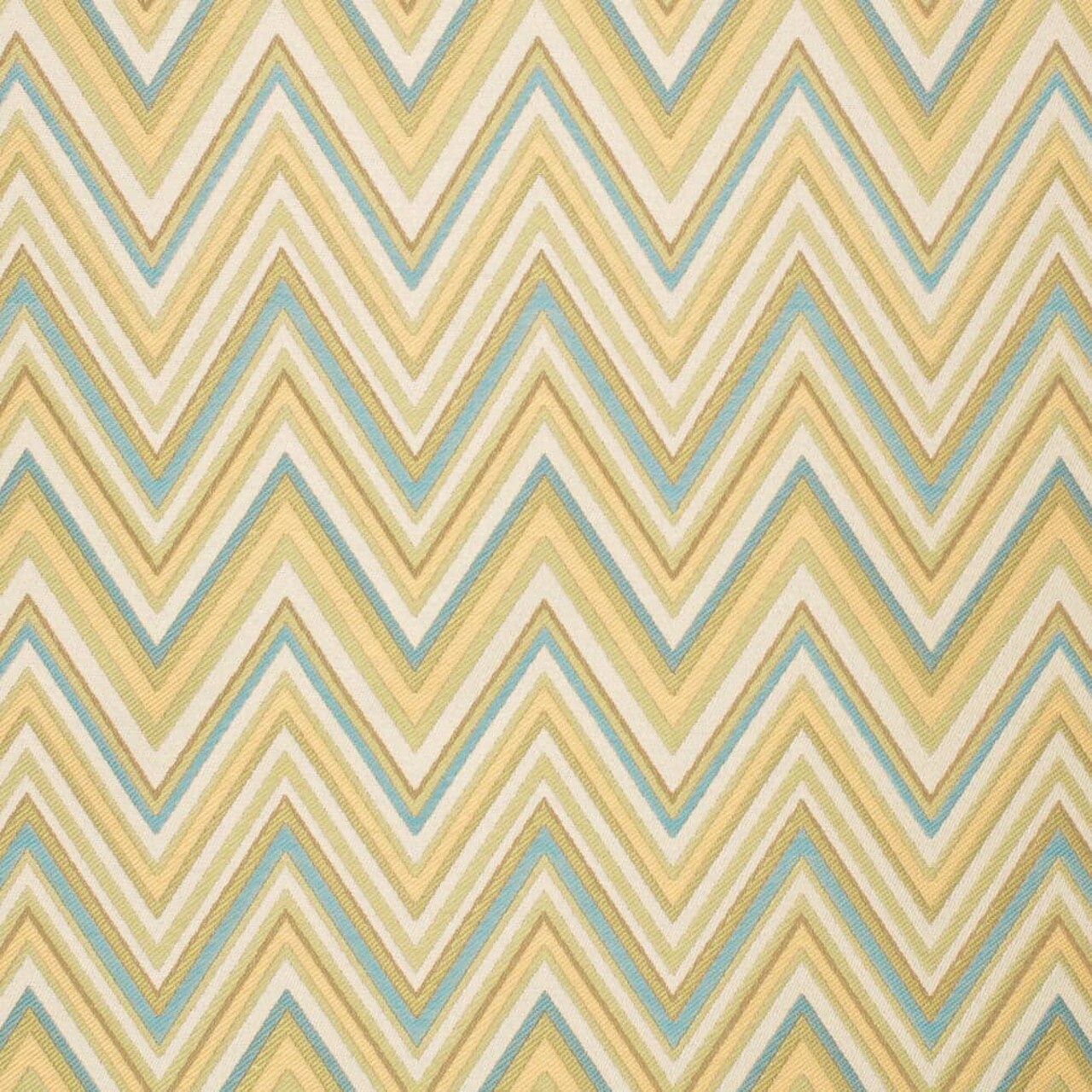 Oasis - Aqua Teal,green Abstract Geometric,herringbone Chevron Upholstery Fabric 54 Inches"